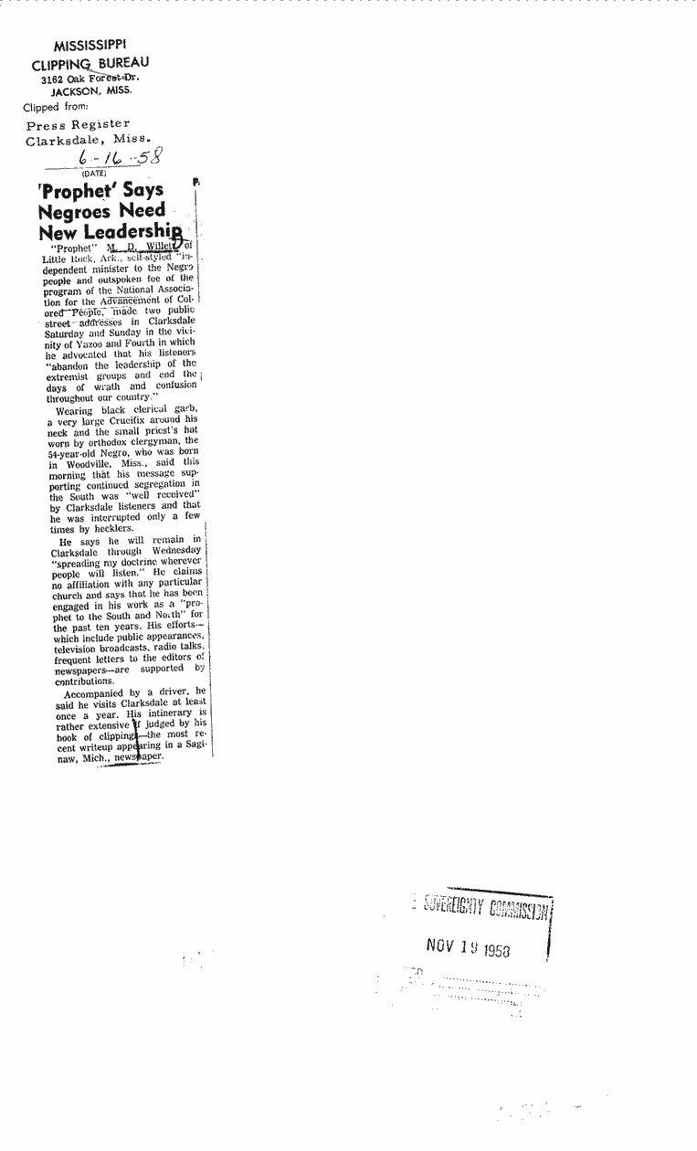 SCR ID # 9-22-0-2-1-1-1