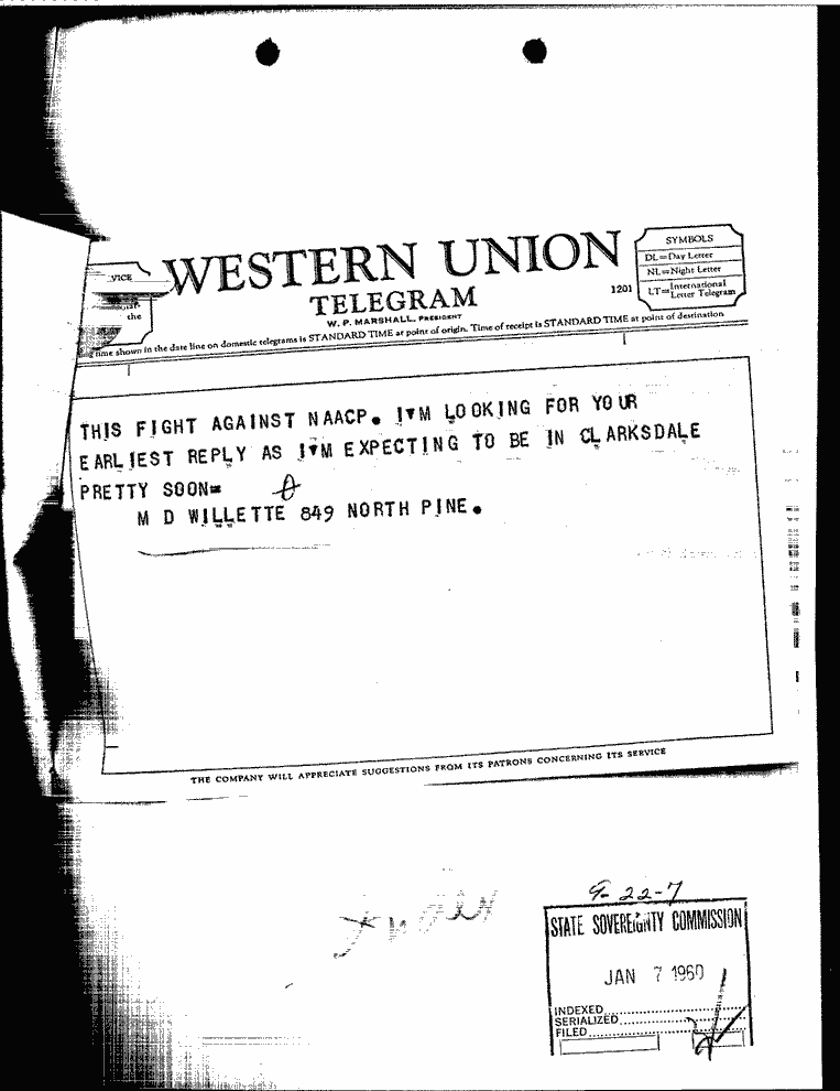 SCR ID # 9-22-0-7-2-1-1