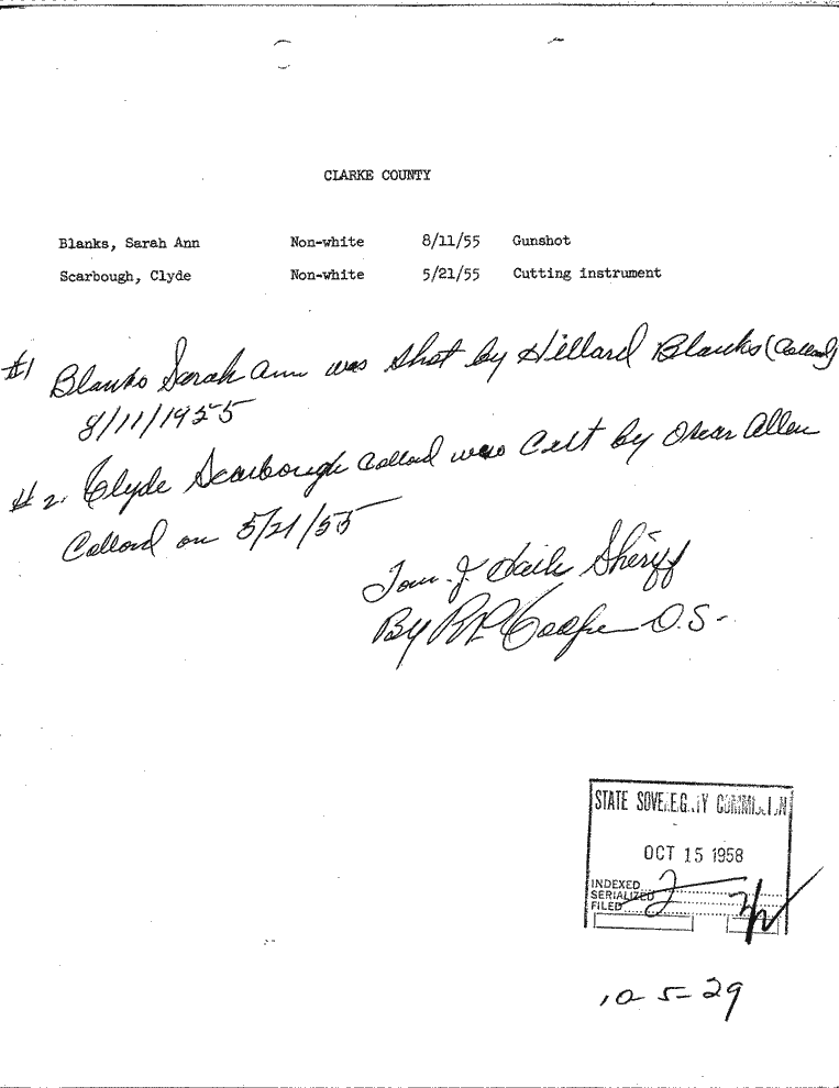 SCR ID # 10-5-0-31-1-1-1