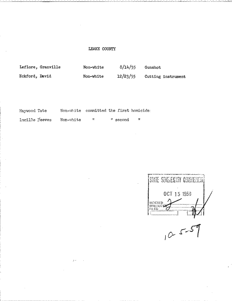 SCR ID # 10-5-0-62-1-1-1