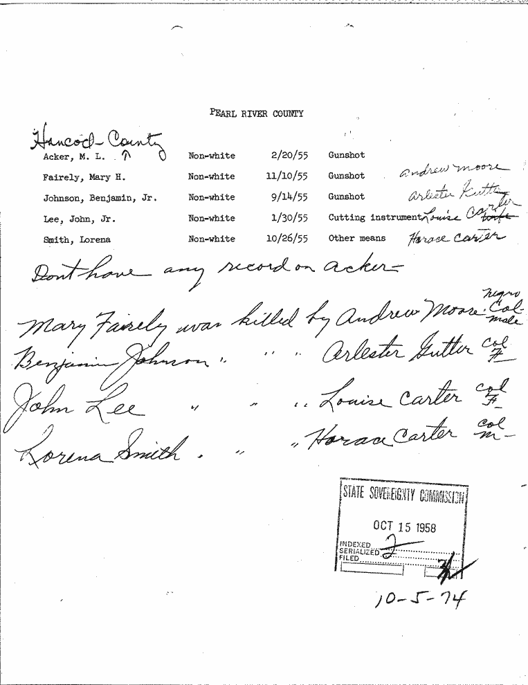 SCR ID # 10-5-0-78-1-1-1