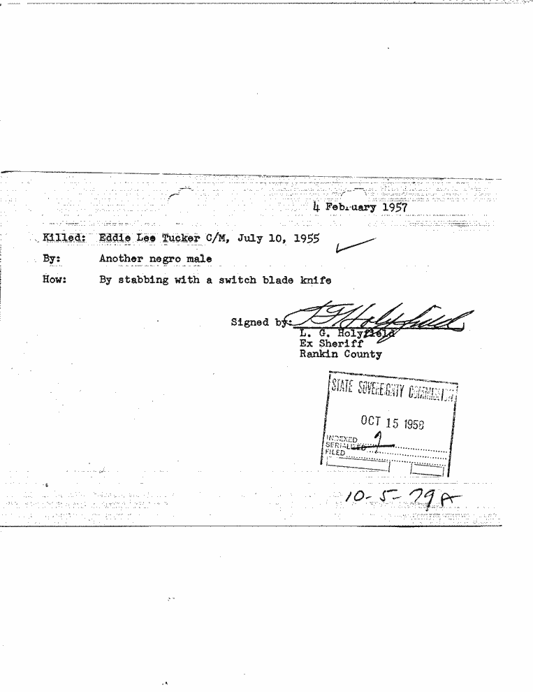 SCR ID # 10-5-0-83-1-1-1