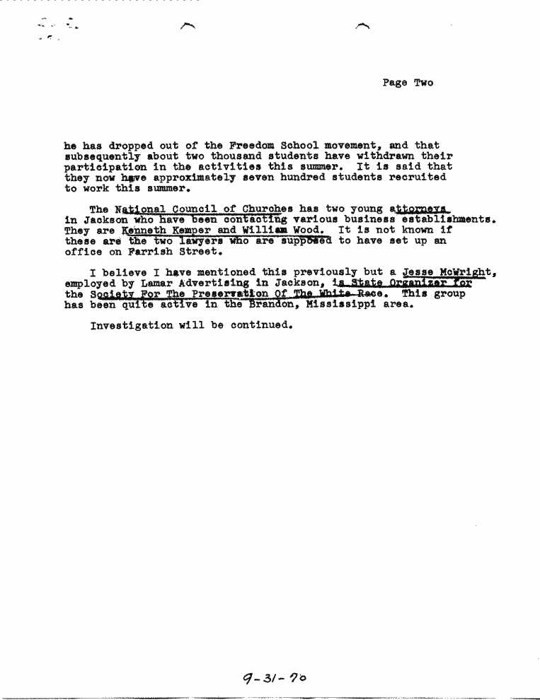 SCR ID # 9-31-1-70-2-1-1
