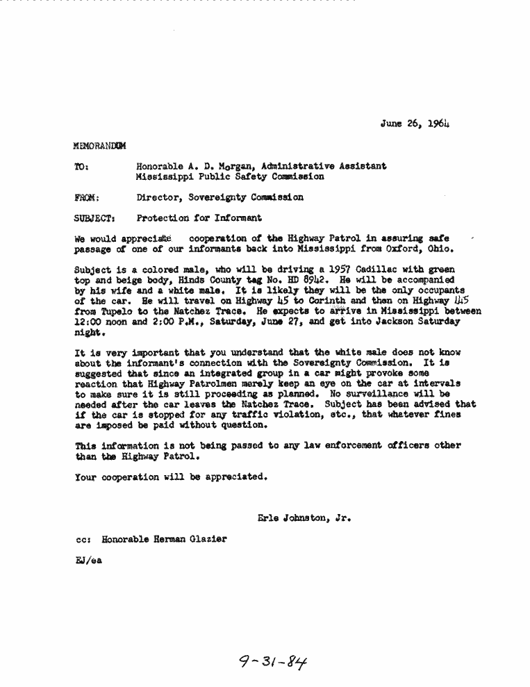 SCR ID # 9-31-1-85-2-1-1