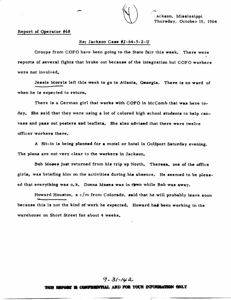 SCR ID # 9-31-2-64-1-1-1