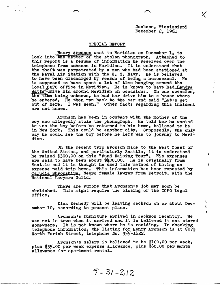 SCR ID # 9-31-2-133-1-1-1