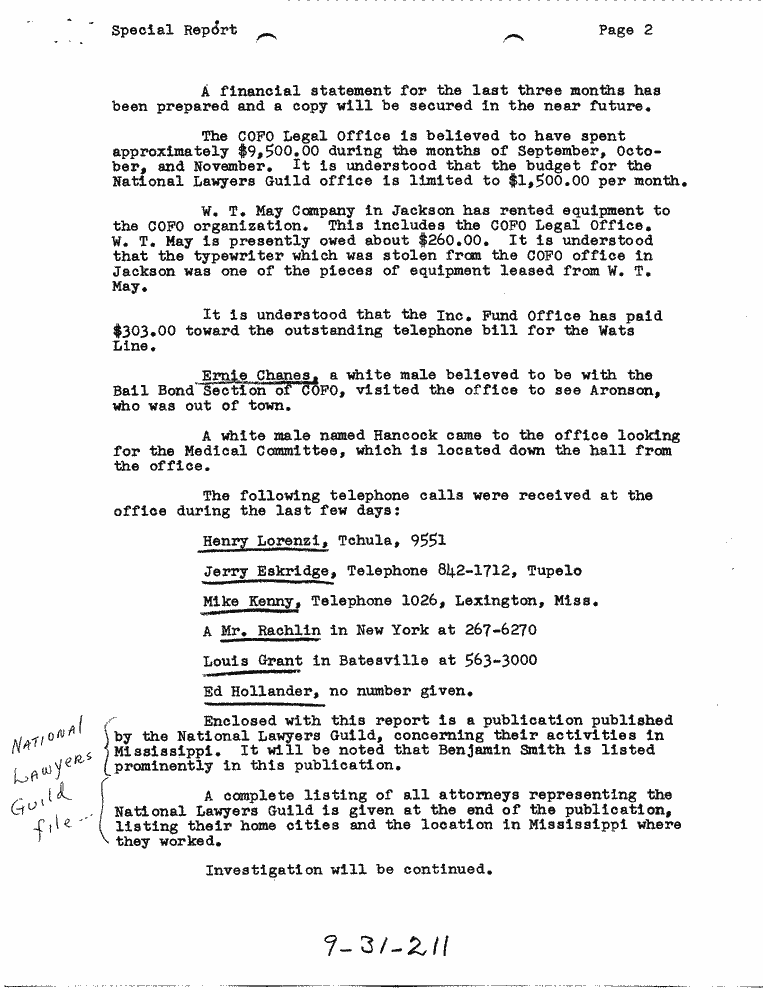 SCR ID # 9-31-2-133-2-1-1