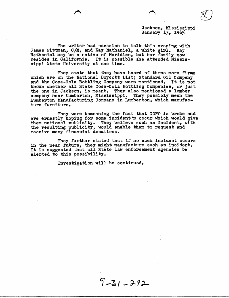 SCR ID # 9-31-3-64-1-1-1