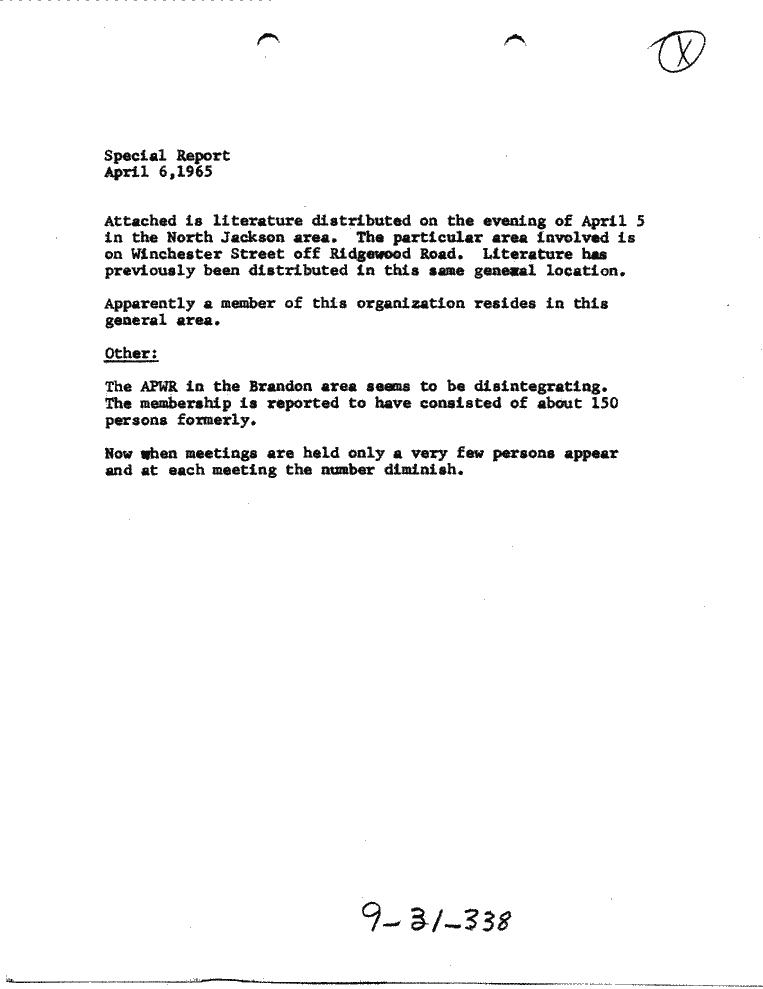 SCR ID # 9-31-3-143-1-1-1