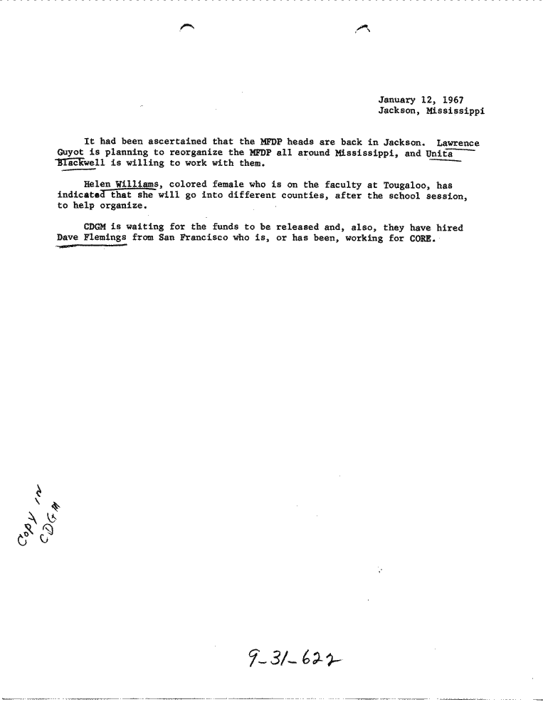 SCR ID # 9-31-6-43-1-1-1