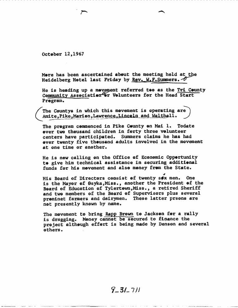 SCR ID # 9-31-7-41-1-1-1