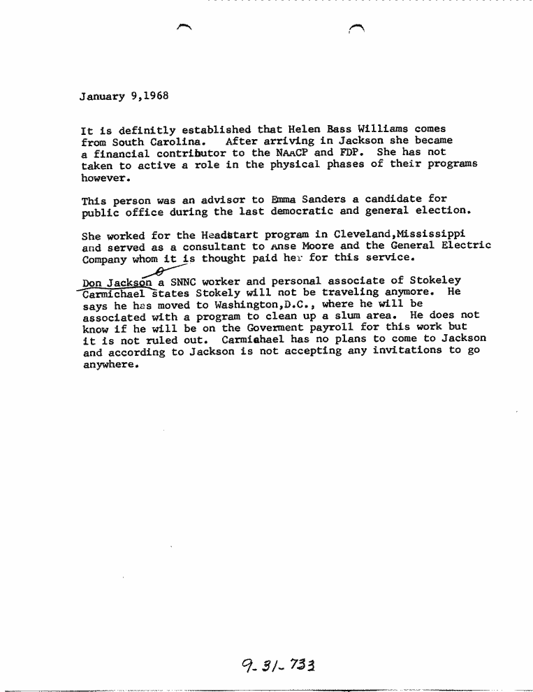 SCR ID # 9-31-7-63-1-1-1