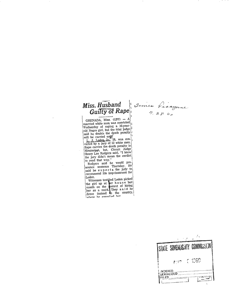 SCR ID # 10-32-0-6-1-1-1