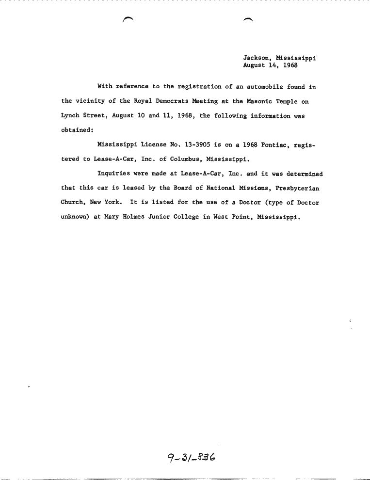 SCR ID # 9-31-8-54-1-1-1