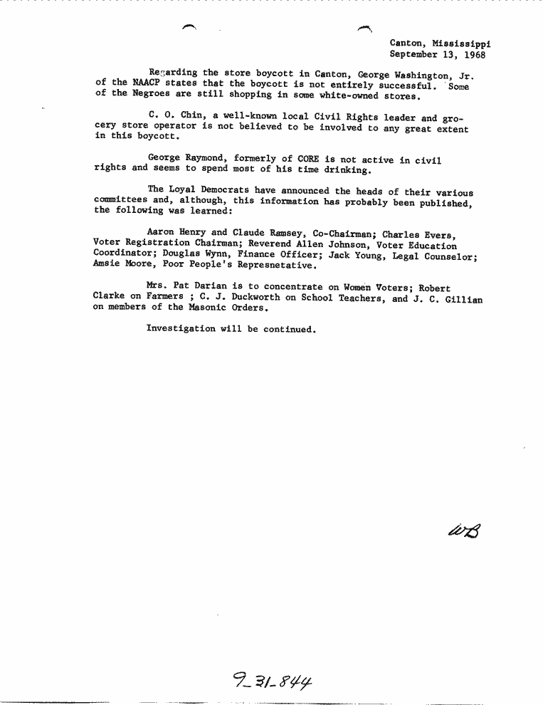 SCR ID # 9-31-8-64-1-1-1