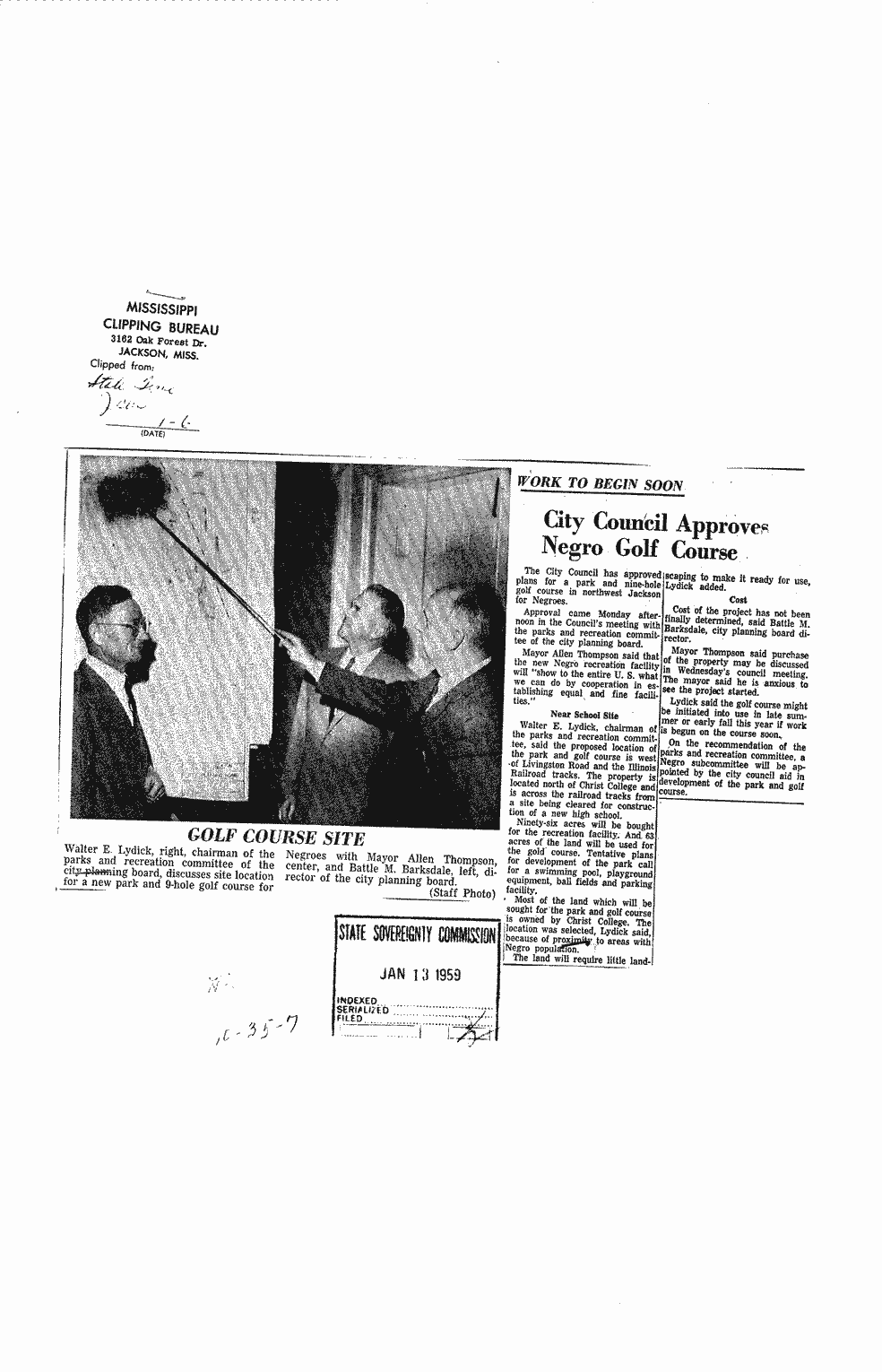 SCR ID # 10-35-1-6-1-1-1