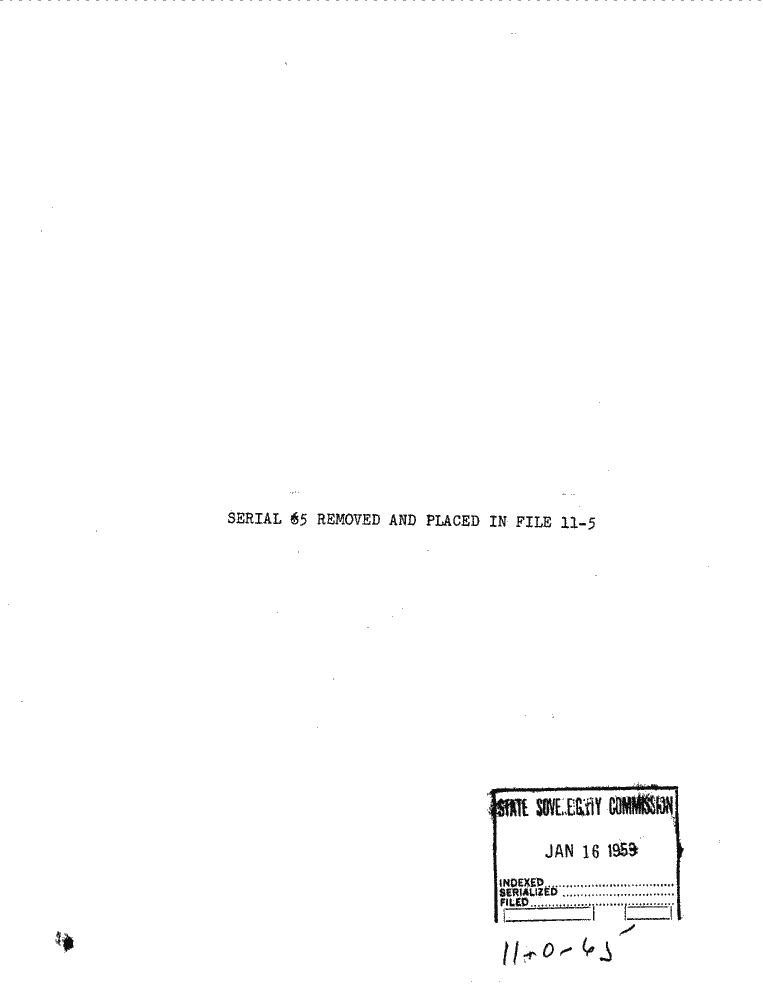 SCR ID # 11-0-0-65-1-1-1