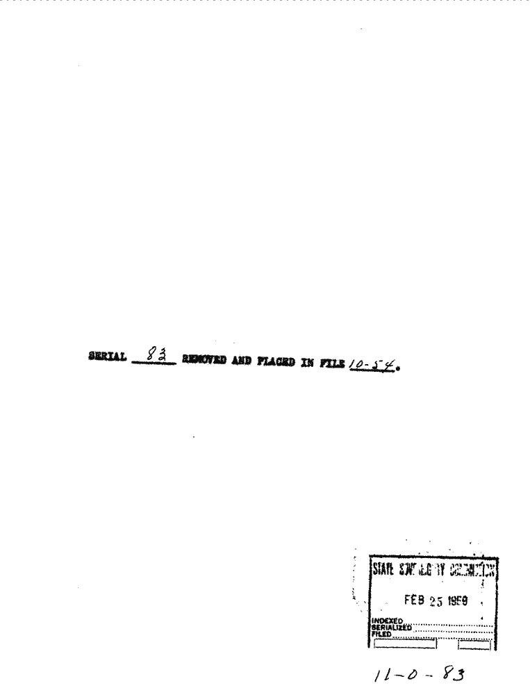 SCR ID # 11-0-0-83-1-1-1
