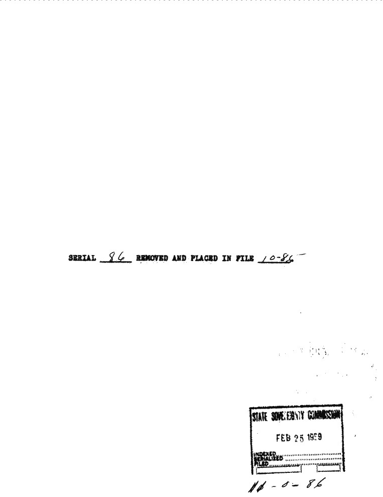 SCR ID # 11-0-0-86-1-1-1