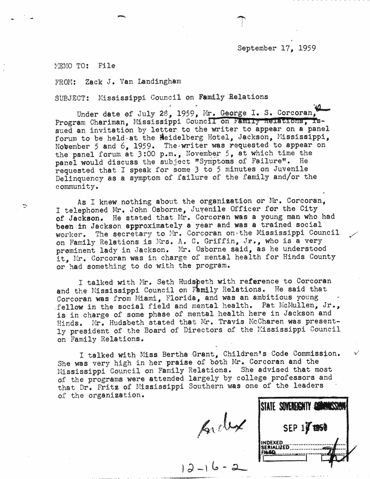 SCR ID # 12-16-0-2-1-1-1