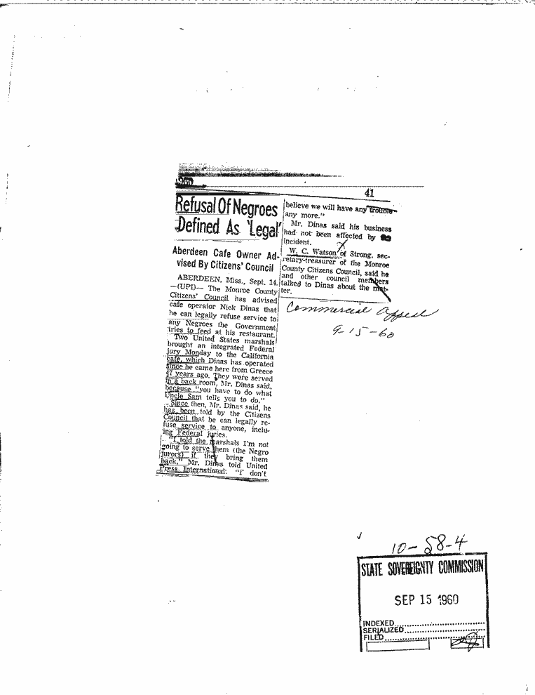 SCR ID # 10-58-0-4-1-1-1