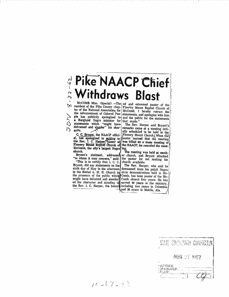 SCR ID # 10-67-0-83-1-1-1