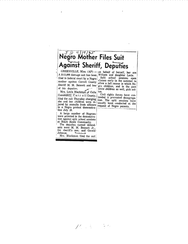 SCR ID # 10-86-0-31-1-1-1