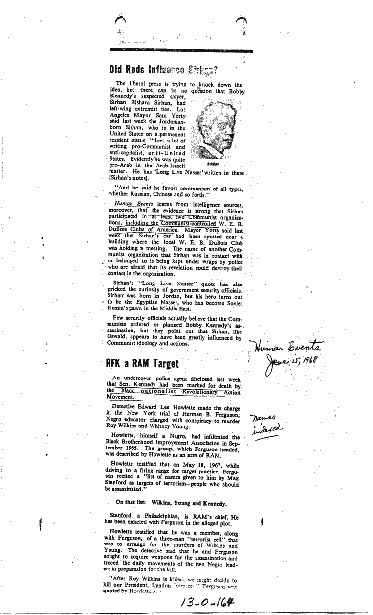 SCR ID # 13-0-7-6-1-1-1