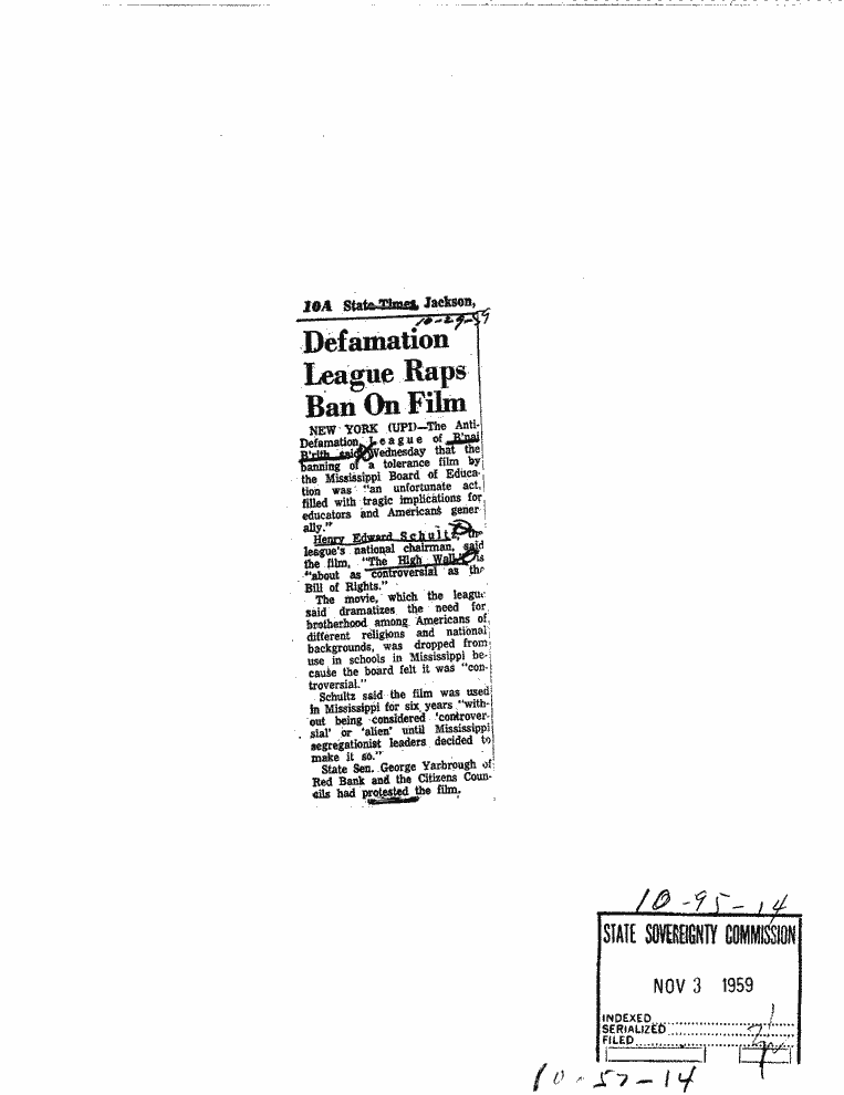 SCR ID # 10-95-0-14-1-1-1