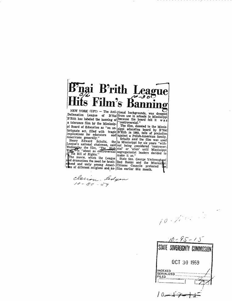 SCR ID # 10-95-0-15-1-1-1