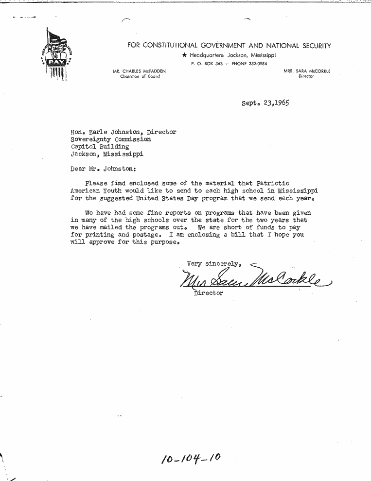 SCR ID # 10-104-0-22-1-1-1