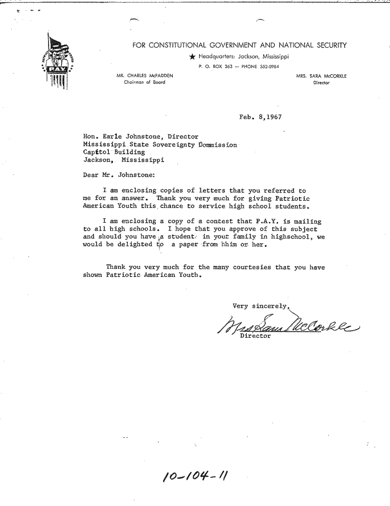 SCR ID # 10-104-0-23-1-1-1