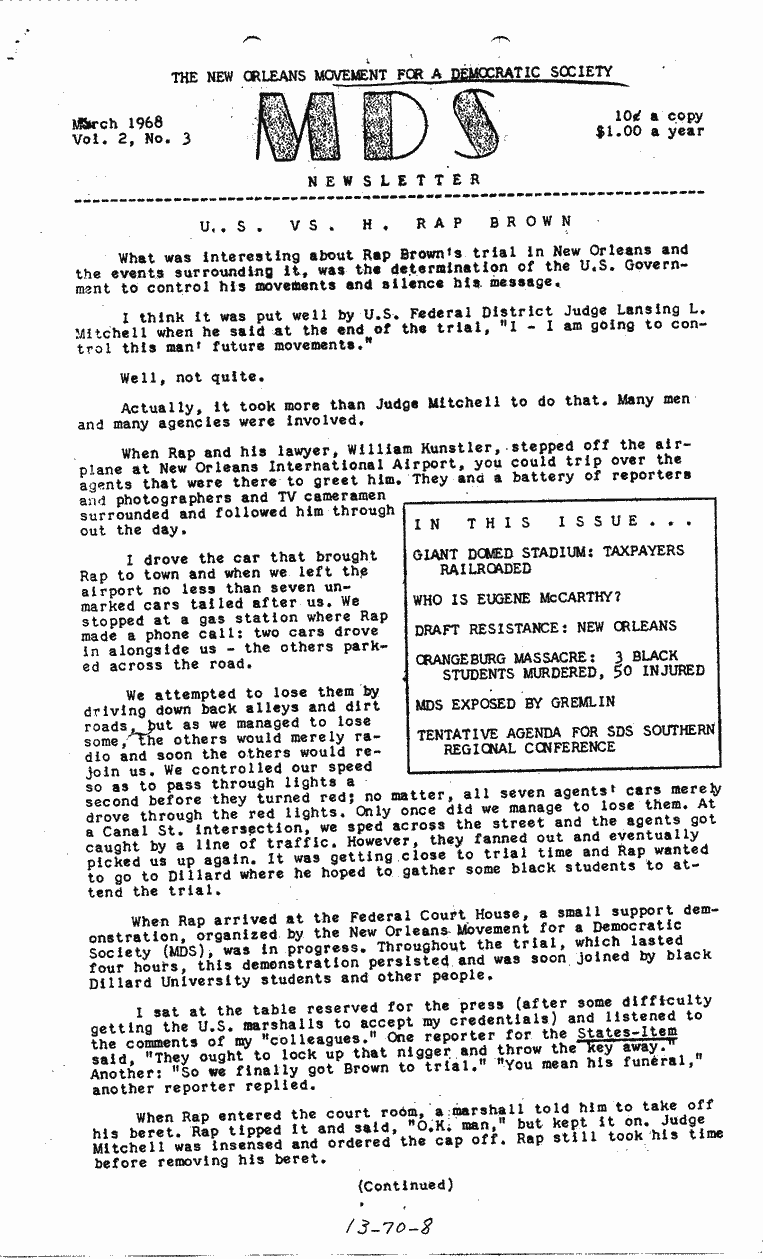 SCR ID # 13-70-0-8-1-1-1