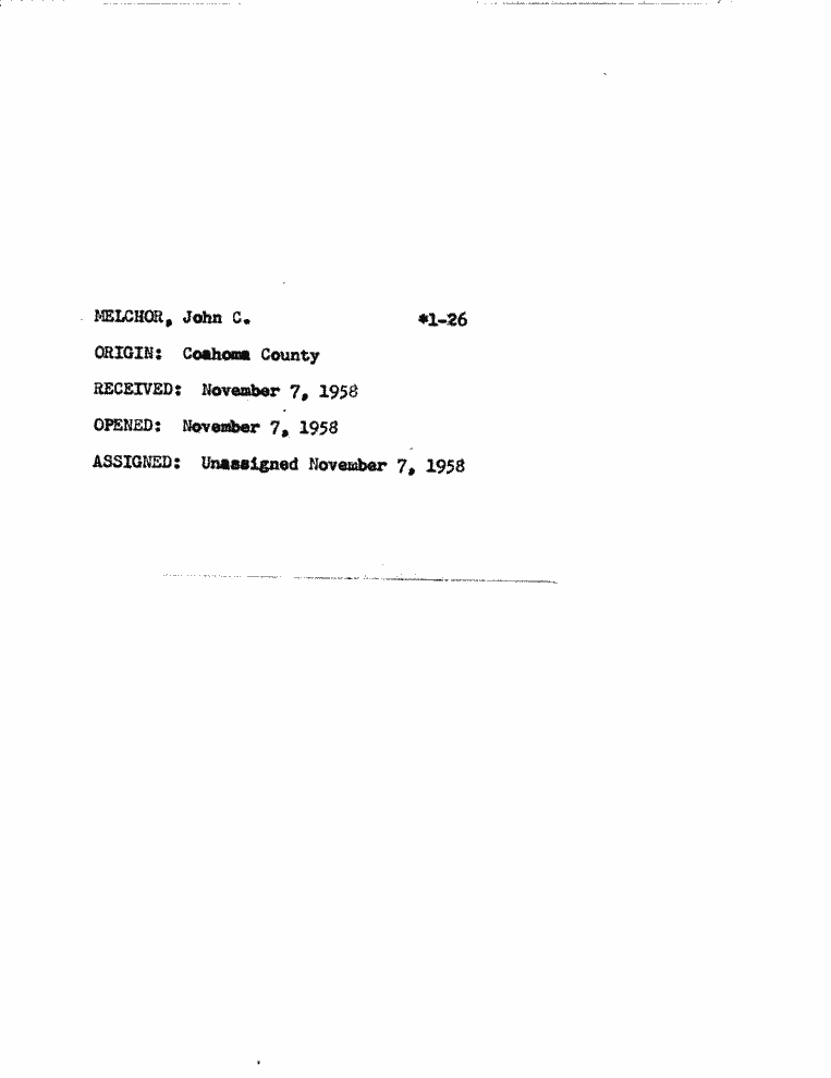 SCR ID # 99-201-0-26-1-1-1