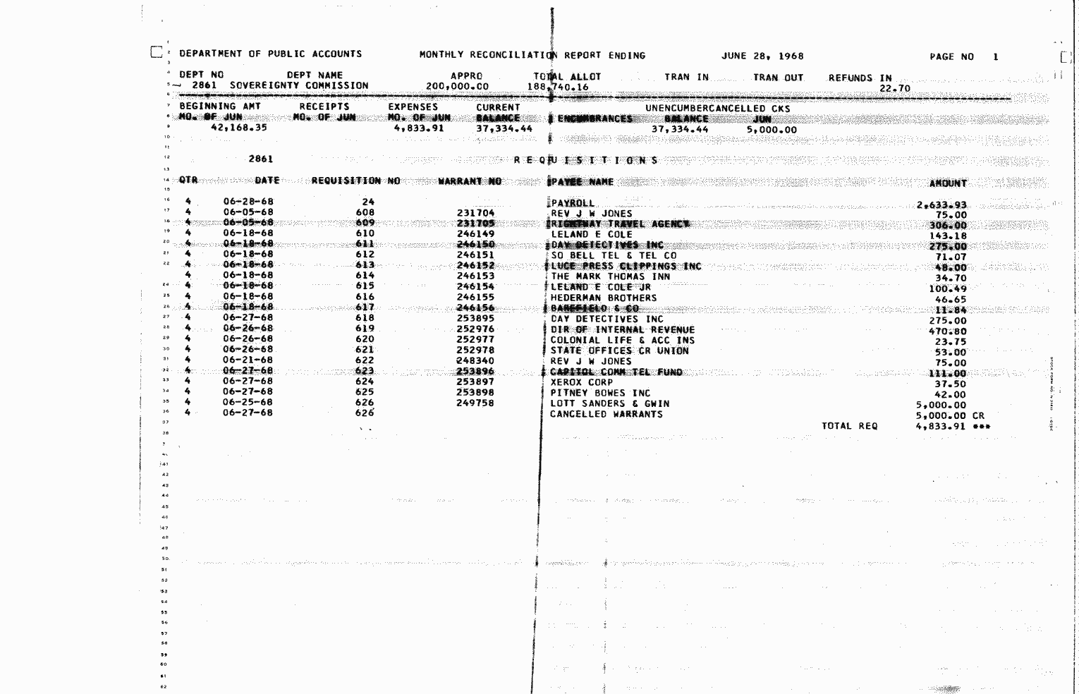 SCR ID # 97-3-0-7-6-1-1