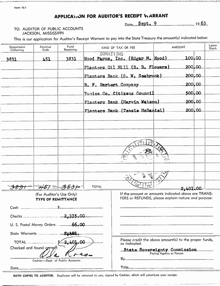 SCR ID # 97-61-0-52-2-1-1