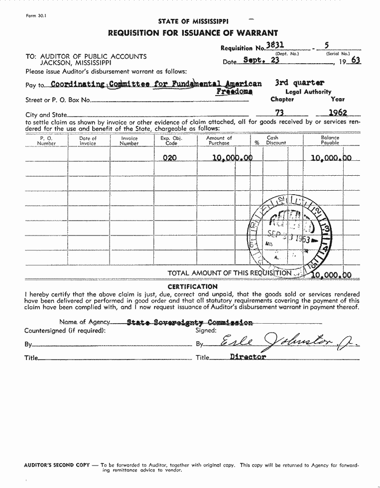 SCR ID # 97-61-0-113-1-1-1