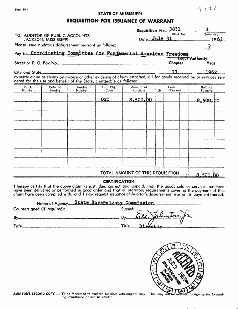 SCR ID # 97-61-0-120-1-1-1