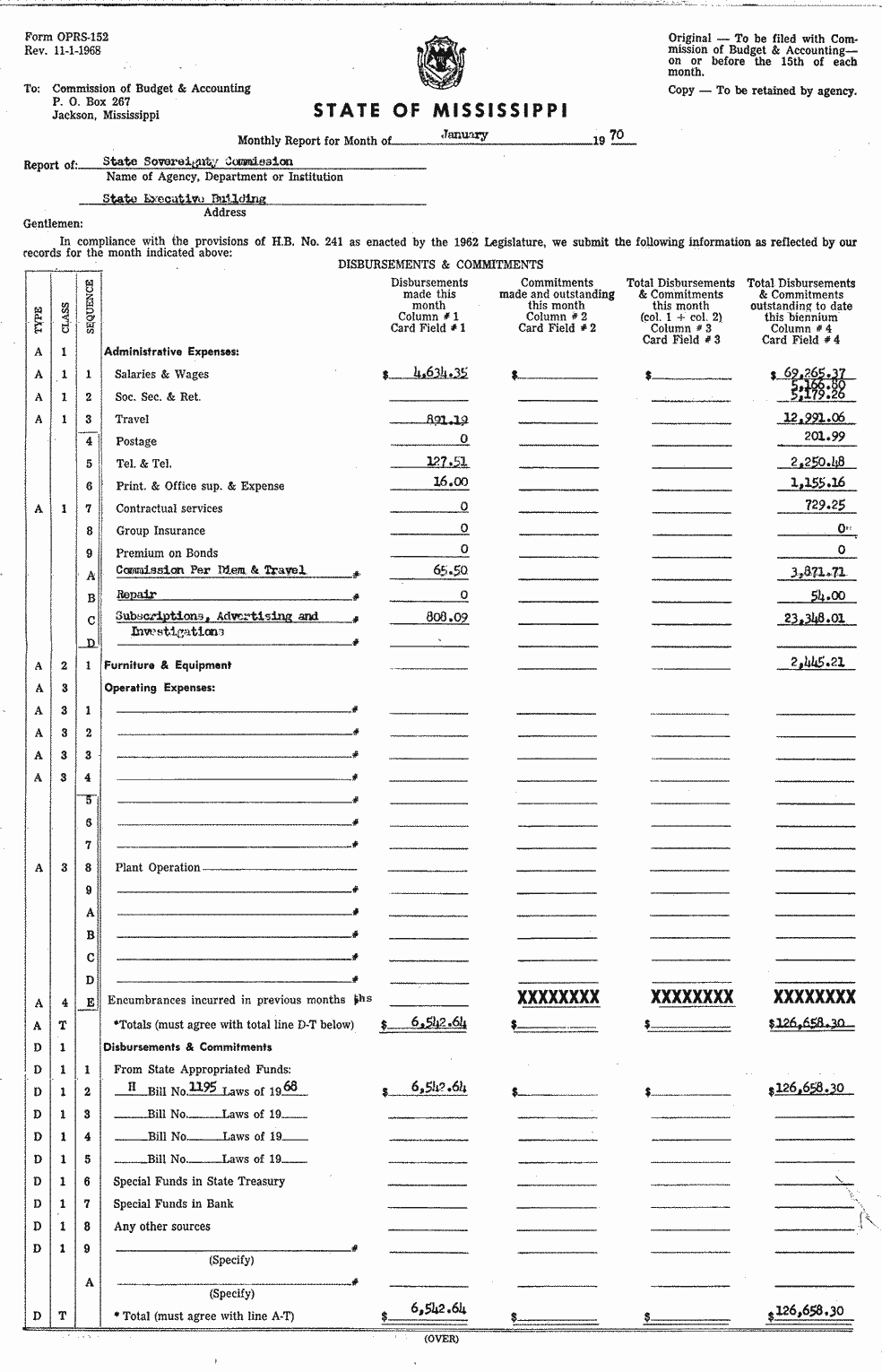 SCR ID # 97-64-0-6-1-1-1