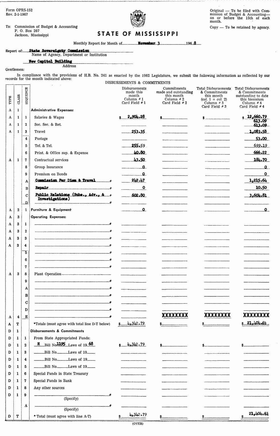 SCR ID # 97-64-0-20-1-1-1