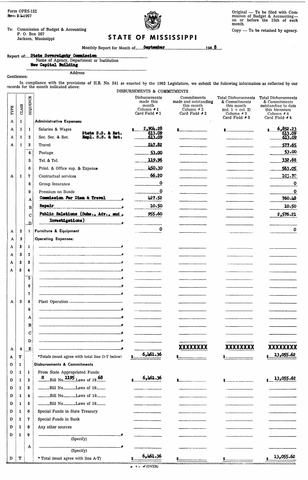 SCR ID # 97-64-0-22-1-1-1