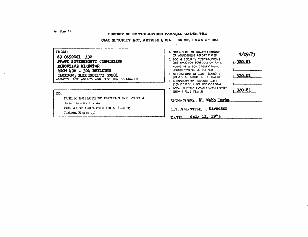 SCR ID # 97-76-0-9-1-1-1