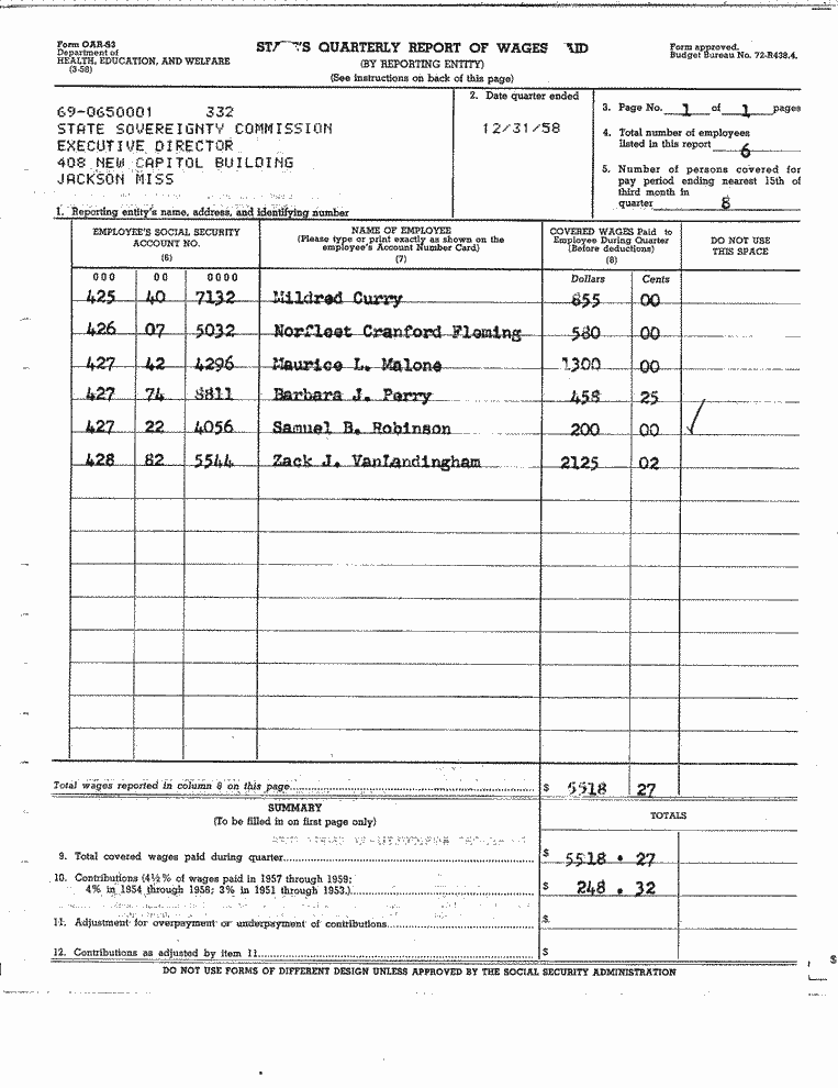 SCR ID # 97-76-0-191-1-1-1