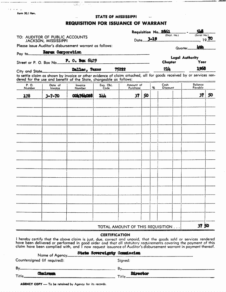 SCR ID # 97-89-0-110-1-1-1