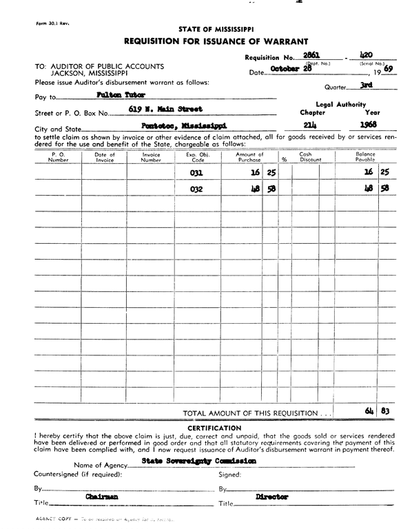 SCR ID # 97-89-0-236-1-1-1