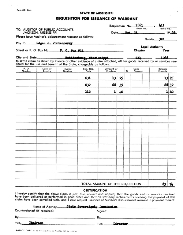 SCR ID # 97-89-0-245-1-1-1