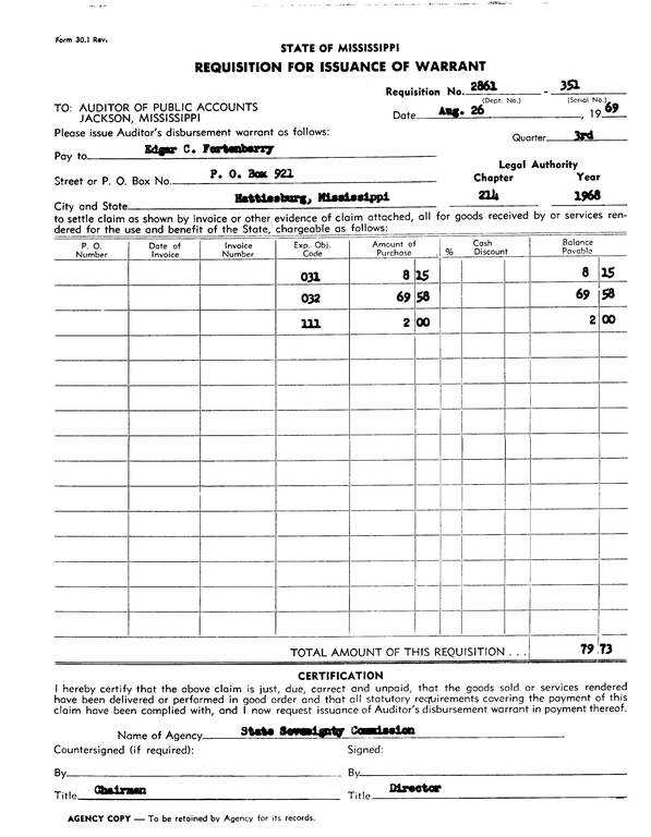 SCR ID # 97-89-0-305-1-1-1