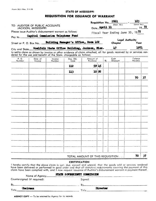 SCR ID # 97-91-0-61-1-1-1