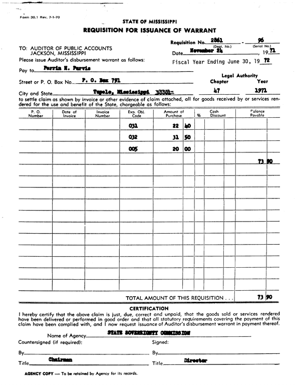 SCR ID # 97-91-0-151-1-1-1
