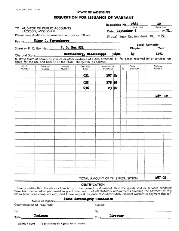 SCR ID # 97-91-0-205-1-1-1